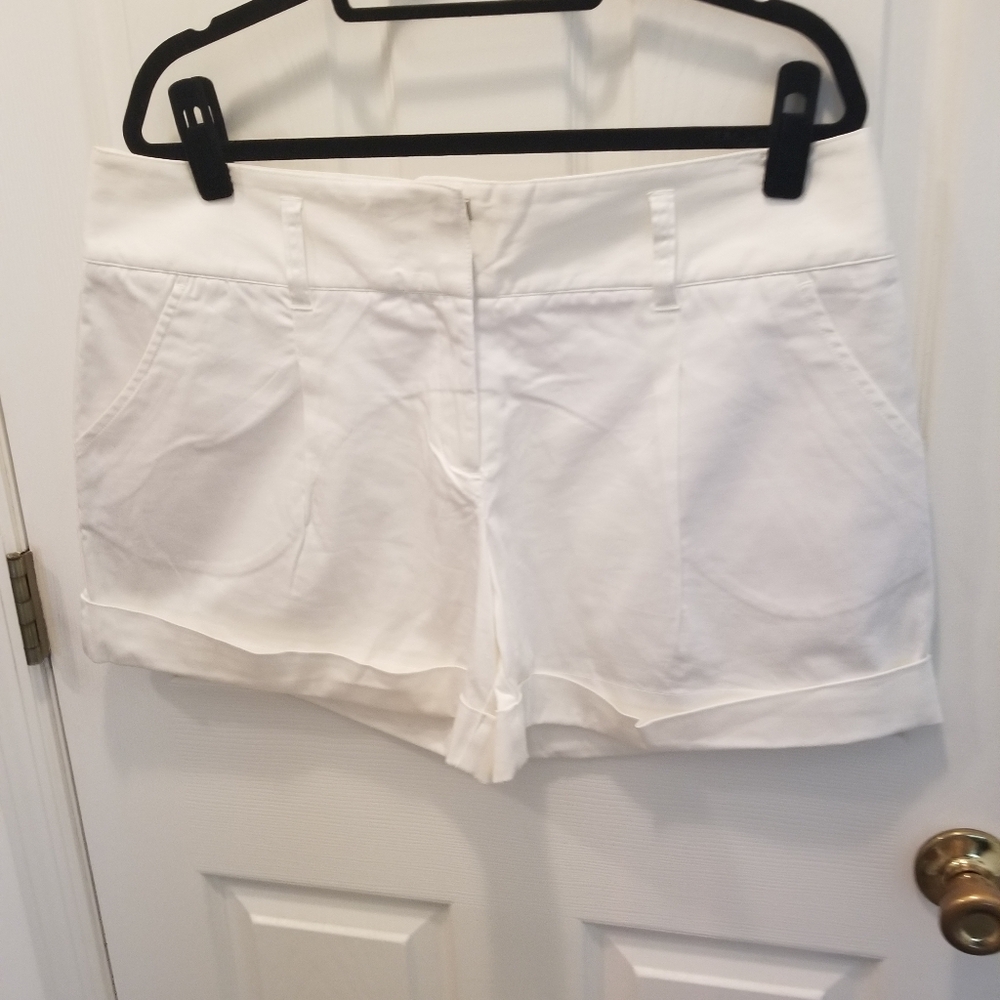 Women's White Shorts